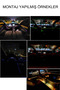 In-Car Ambiance Led, 7 Colors, Control Via Phone, 6 Meters, Neon Led with Cigarette Lighter Port - 5