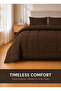 Stripe Comforter Set- Ultra Soft Brushed Microfiber Fabric, Soft Siliconized Fiber Filling - 2