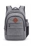 Ls-2018 Yarasa Multi-Compartment Large Volume Anti-Sweat Orthopedic Backpack with Back Support for High School and Middle School - 2