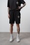 Men's Far from Basic Printed Shorts Black