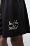 Men's La Dolce Vita Written Shorts Black - 4