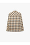 Regular Fit Pocket Detailed Long Sleeve Classic Collar Buttoned Plaid Shirt - 3