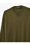 Long Sleeve Crew Neck Basic Knitwear Sweater - 7