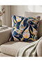 Shawl Patterned Throw Pillow Cover - 5