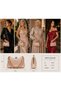 Rose Powder Color Laser Fabric Wavy Evening Dress Clutch Chain Strap Wedding Engagement Evening Bag
