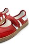 Velcro Sports Ballerina Women's Mary Jane Shoes Red - 7