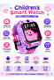 Smartbarry C006 Pro Kids Smart Watch for Boys & Girls, 2.01” Big Screen, Dual Camera, Cute Cartoon Design, Fun Learning & Entertainment Watch for Children - 2