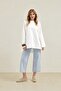 Nilda Slim Sweatshirt White - 2