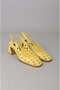Seç 2625 Genuine Leather Heel-Style Women's Shoes (Heel Height: 6 cm) Yellow - 3