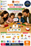 Rubik English Puzzle Intelligence and Visual Memory Developer Toy 40 Cards 16 Cubes 1 Ring - 3