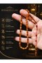 Certified Hünkâr Series Ottoman Czechoslovakian Catalin Prayer Beads – 5X8 mm Capsule Cut Bureaucrat Size Velvet Finish - 2