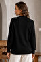 Buttoned Beard Cardigan N3328 Black - 3