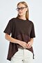 Basic Long Back Oversize T-Shirt - 5