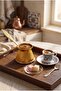 200 ml 3-4 Person Engraved Chubby Cast Steel Coffee Pot Induction Cooker Compatible - 3