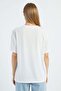 Peach Printed Crew Neck Casual T-Shirt - 7