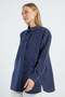 Fullamodest Sequin Leaf Embroidered Shirt - 7
