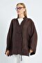 Wide Sleeve Oversize Transparent Kimono - 2