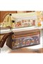 Children's Capybara Kuromi Pencil Case with Animal Figures, Large Size Pencil Holder, 3 Compartments, Zippered Pencil Bag, Transparent Front Pocket Organizer, School Stationery Pencil Holder Bag, Multi-Purpose Pencil Case with Strap - 4