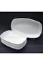 Large Size 33X20 Melamine Kayık Plate Large Size Salad Appetizer Sauce Plate 2 Pieces Double Alexander Plate