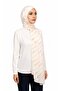 Logo Shawl - Cream Orange - 4