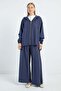 Zippered Hooded 2-Piece Set