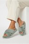 Set of 3 Plush Cross-Strap Women's House Slippers Comfortable and Stylish Winter Lightweight Non-Slip - 5