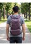 Stylish & Durable Everyday Carry Backpack - 18.5" (Article BPHW514) - MAROON - 6