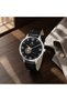 Monarch Luxury Men’s Automatic Mechanical Watch 42mm – Genuine Leather Strap Croco Pattern - 5