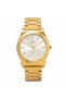 Minimal Men's Watch – 40mm Silver Sunray Dial, Small Seconds Sub-Dial, Quartz Movement