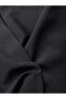 Oversize Polyviscon Vest with Tie Detail - 4