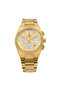 Eclipse Couple Edition – Gold Radiance – 6-Hands Chronograph Watch with Steel Strap – Waterproof - 2