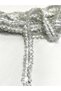 Sequin Pleated Ruffle Ribbon / Intermediate Model Satin Ruffle / 3-3.5 cm / 1 Meter