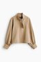 Oversize Gabardin Ceket - 4