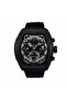 Opulent 6-Hands Chronograph Watch – Tonneau Skeleton Midnight Black Chronograph Edition - 4
