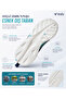 24210 Women's White Memory Comfortable Sole Sports Walking Running Shoes - 7