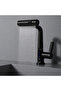 3-Mode Led Temperature Display Pull-Out Waterfall Faucet 360 °   Swivel Kitchen Bathroom Sink Faucet - 8