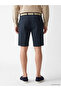 Nevavm Loose Fit Belted Men's Pleated Shorts with a Difference - 5