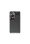 Huawei P60 Pro Case Carbon Look Silicone with Camera Protection Ultimate Protection Senk