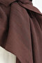 Cotton Naia Blend Natural Scarf - Plum - 4