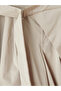 Trendlucky Comfortable Fit Belt Detailed Men's Shorts with Difference - 5