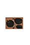 Vägtyp Doormat, Black-Natural, 40X60 cm Door Mat