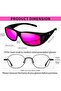 Kanastal Oversized Sunglasses for Men, Polarized Lens Tr90 Lightweight Unbreakable Frame Glasses, - 4