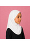 Girls Hijab for Kids – Modest Islamic Headscarf for Muslim Girls, Comfortable Pull-On Style Kids Hijab for Everyday Wear - 2