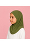 Girls Hijab for Kids – Modest Islamic Headscarf for Muslim Girls, Comfortable Pull-On Style Kids Hijab for Everyday Wear - 3