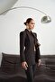 Pointed Long Collar Jacket and Pants Design Set - 5