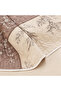 Nefren Premium Quality Velvet Compressed Bedding Set - 6 Pieces Quilted Rose Pattern with Elastic Sheet - 5