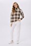 Women's Knitwear Sweater Turtleneck Plaid Pattern Oversized Thick Knit Winter Stylish Sweater - 3