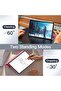 حافظة لجهاز جالكسي تاب S10 Lite/S10 FE/S9 FE مقاس 10.9 انش من جي تيك | ظهر شفاف نحيف، حامل ثلاثي الط - 5