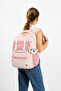 Premium Imported Waterproof Fabric Multi-Compartment School, Sports, Travel, Laptop Backpack Powder Rose 15F - 2