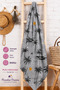 Paradise Dreams Printed Beach Towel 70X150 cm Tropical Palm Pattern Quick Drying Sea Towel - 2